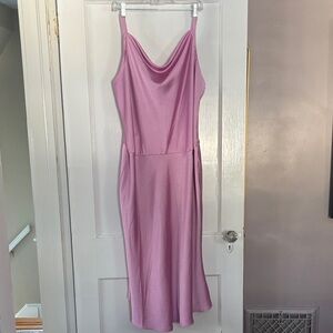 Ava & Viv Light Pink Midi Dress